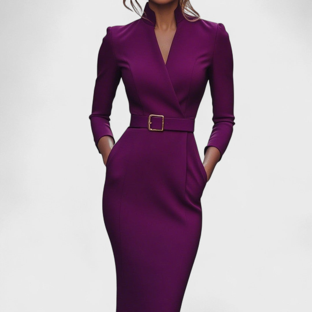 Refined Black Dress