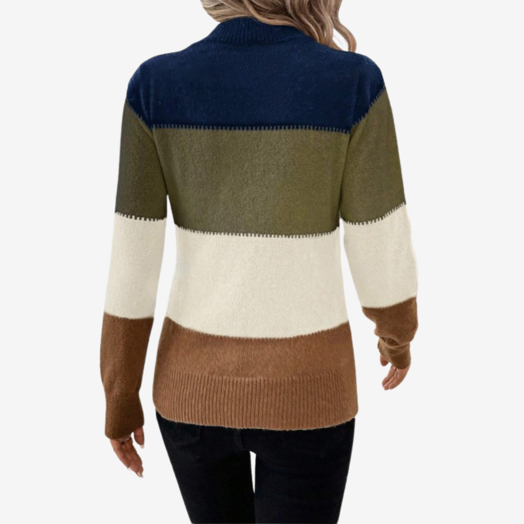 Soft Fitted Neck Sweater