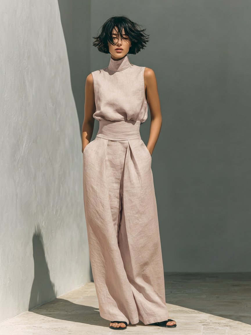 NATALIA – Mono Largo De Cuello Halter
