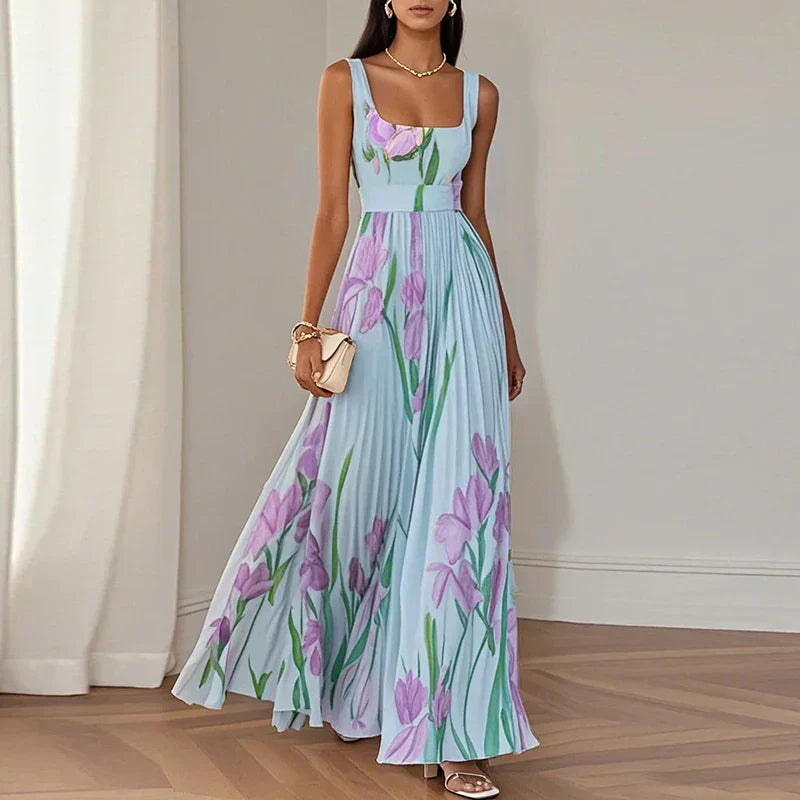 NORA – Vestido De Corte A Con Estampado Floral