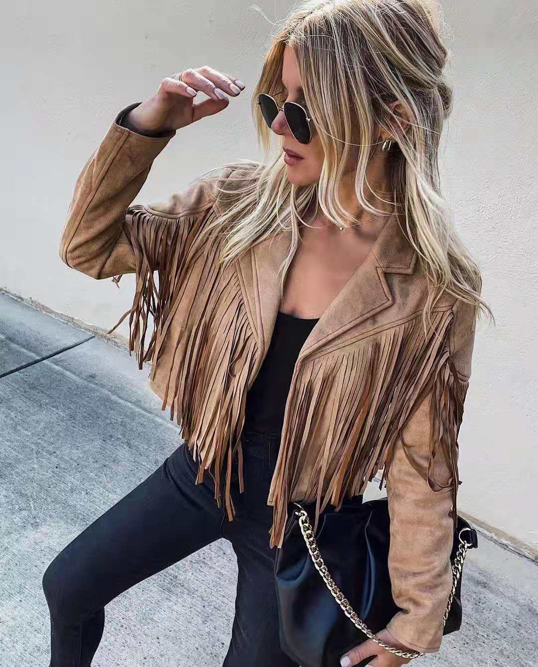 Fringed jacket