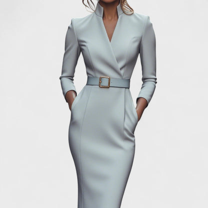 Refined Black Dress