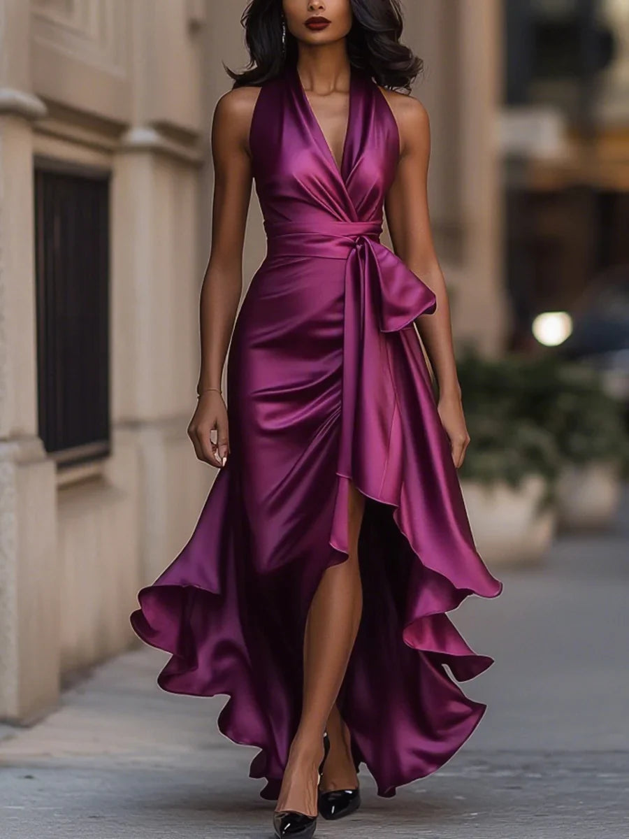 MARIA – Vestido Elegante Con Hombros Descubiertos