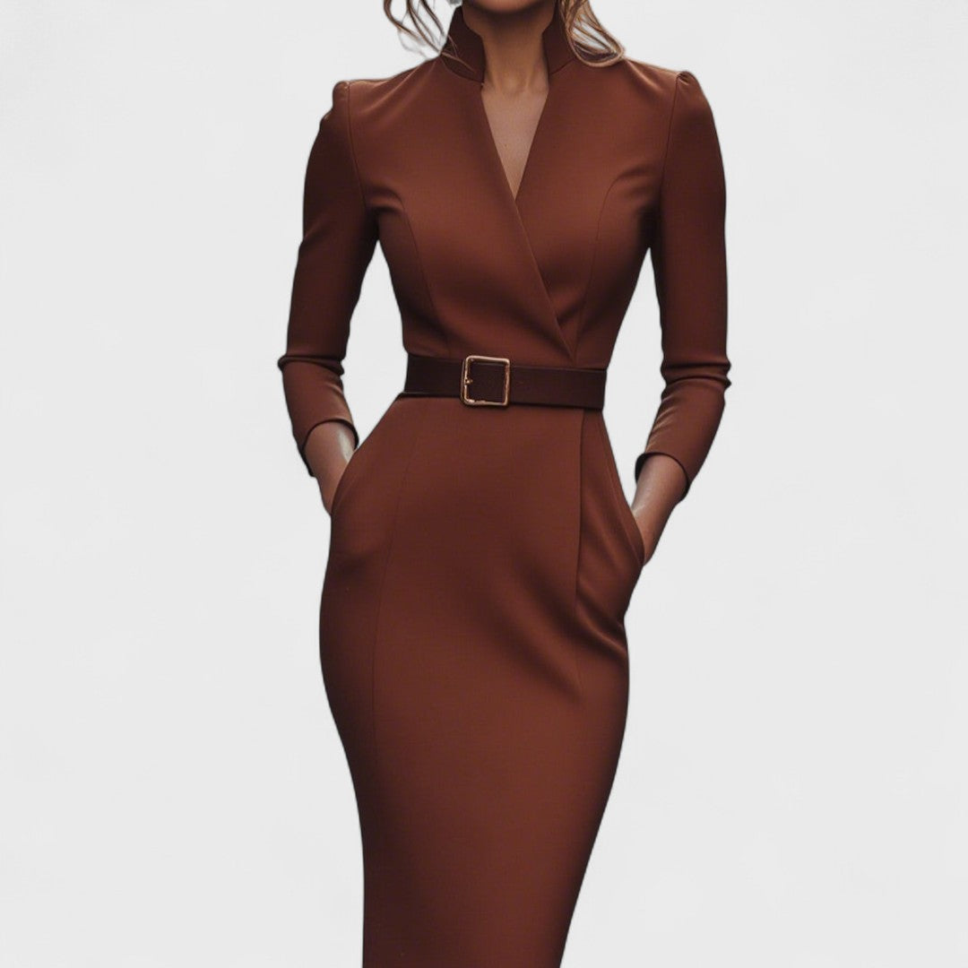Refined Black Dress
