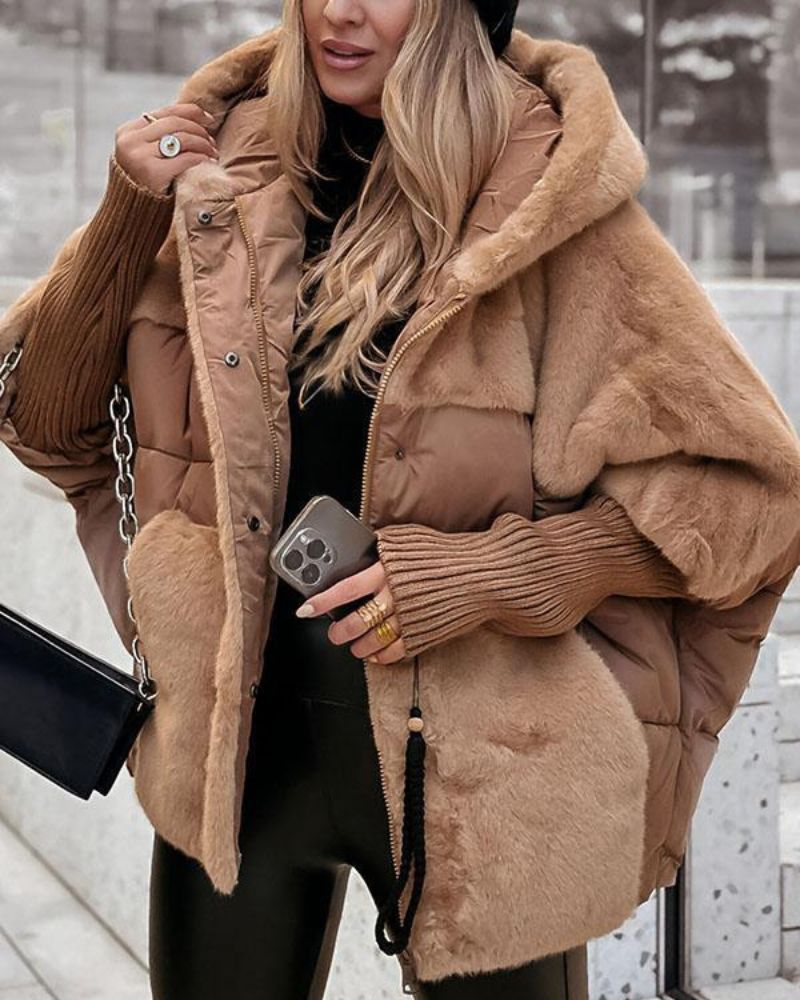 Thermal jacket with hood 