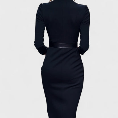 Refined Black Dress