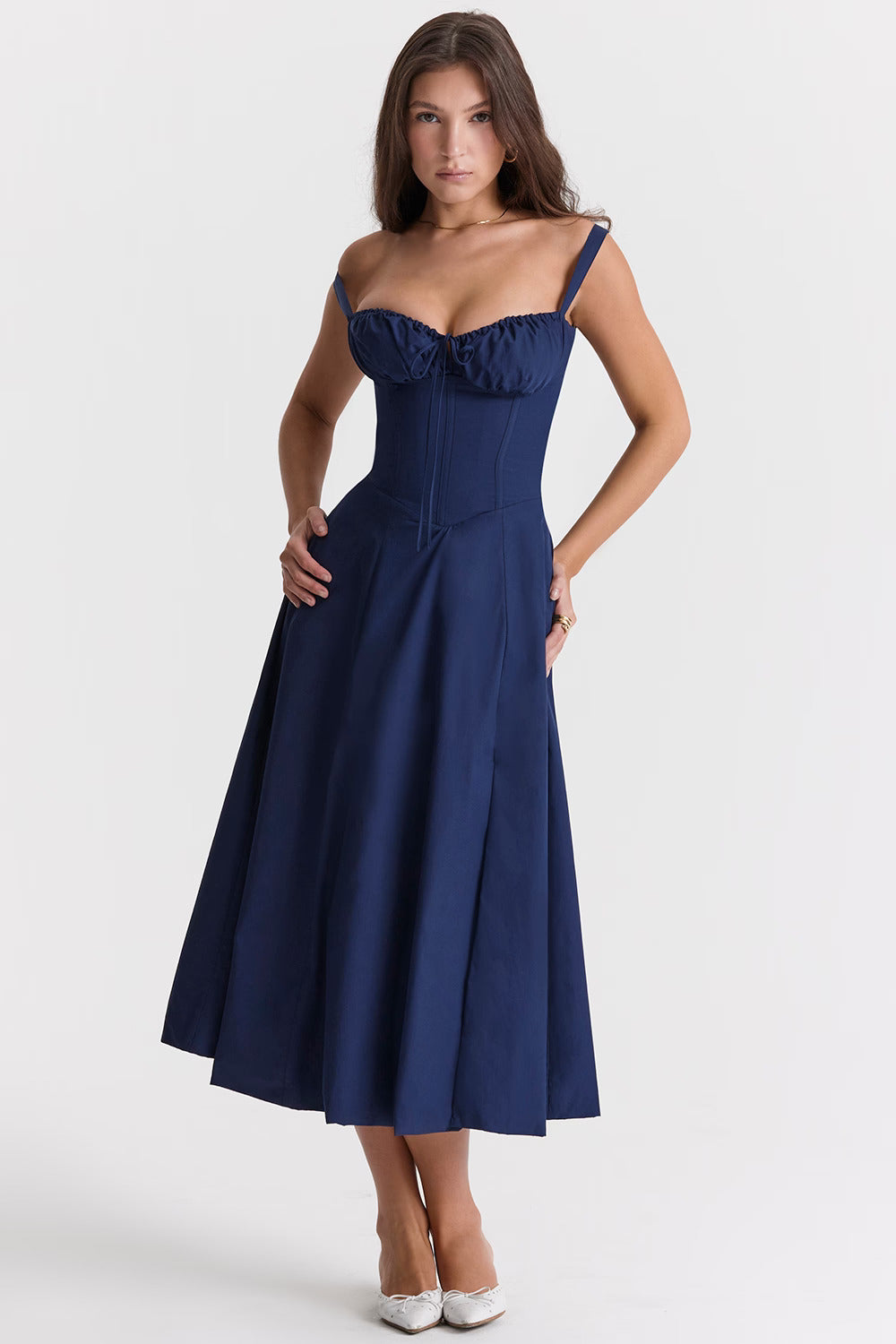 LUCÍA – Vestido Midi Informal