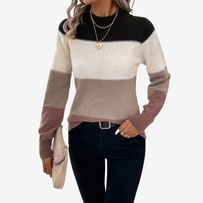 Soft Fitted Neck Sweater