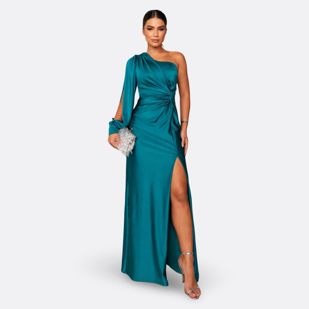 LUNA – Vestido Elegante Asimétrico