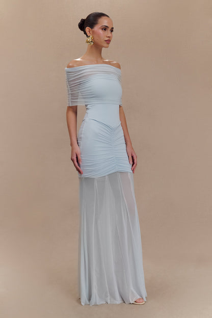 AITANA – Vestido De Malla Con Hombros Descubiertos