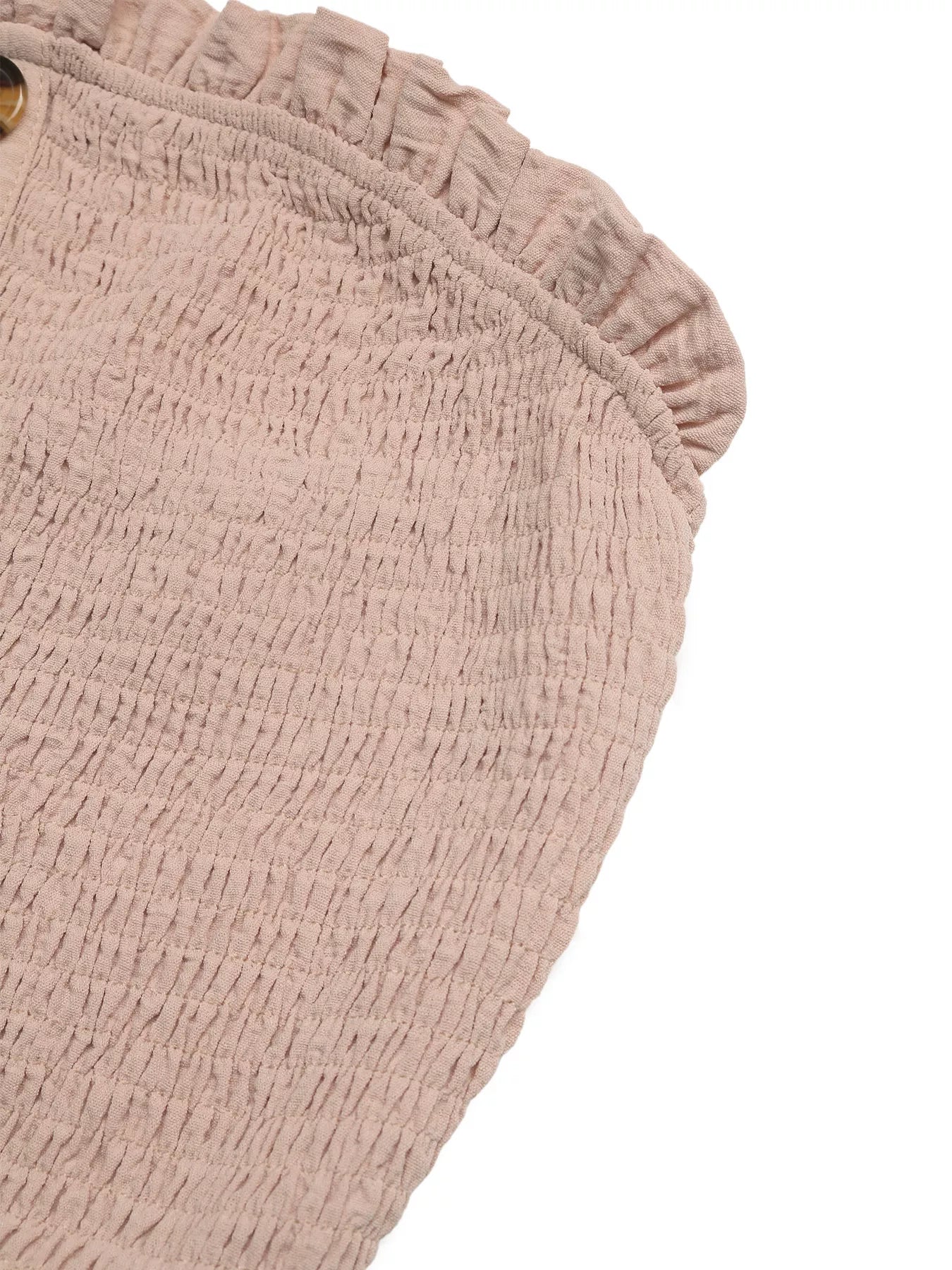 LUNA – Mono Con Top Sin Tirantes Y Pantalones Fruncidos