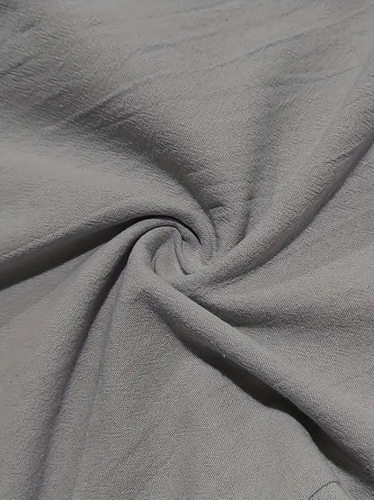 Pantalones Anchos De Lino Con Cordón
