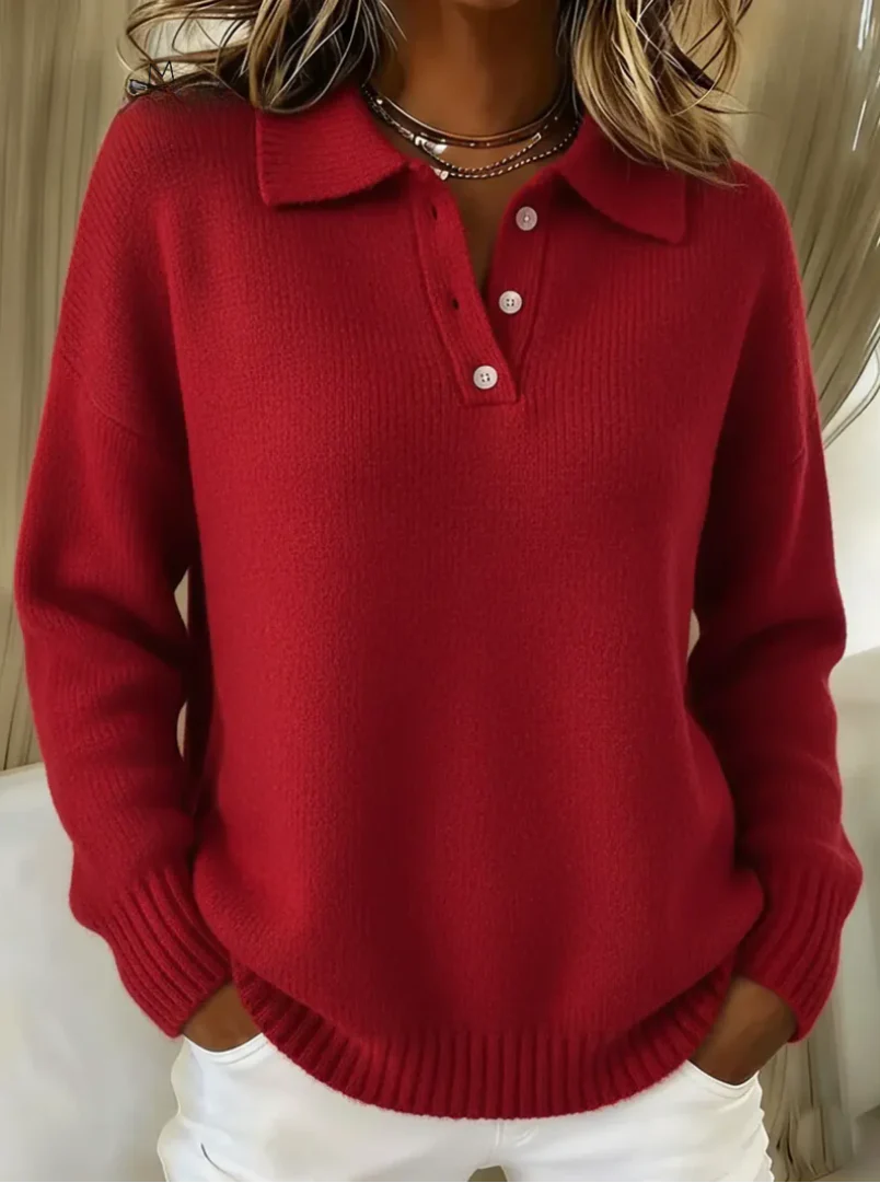 Polo Neck Sweater