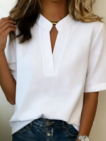 CLARA – Blusa Minimalista Elegante