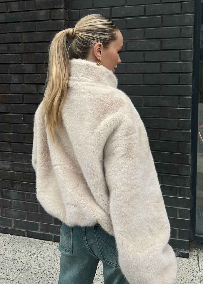 Chaqueta De Piel Sintético