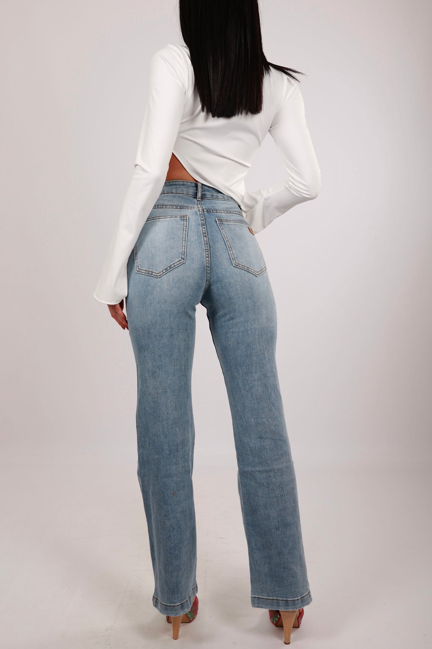 High-Waisted Jeans