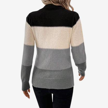 Soft Fitted Neck Sweater
