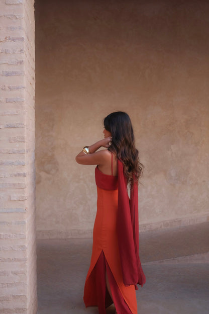 JUDITH – Vestido Elegante Bicolor