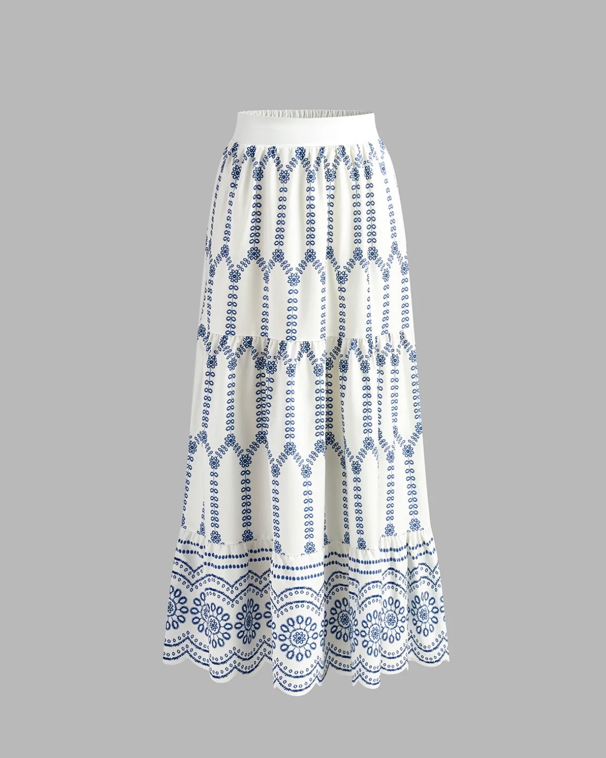 PAULA – Conjunto Bordado Blanco y Azul