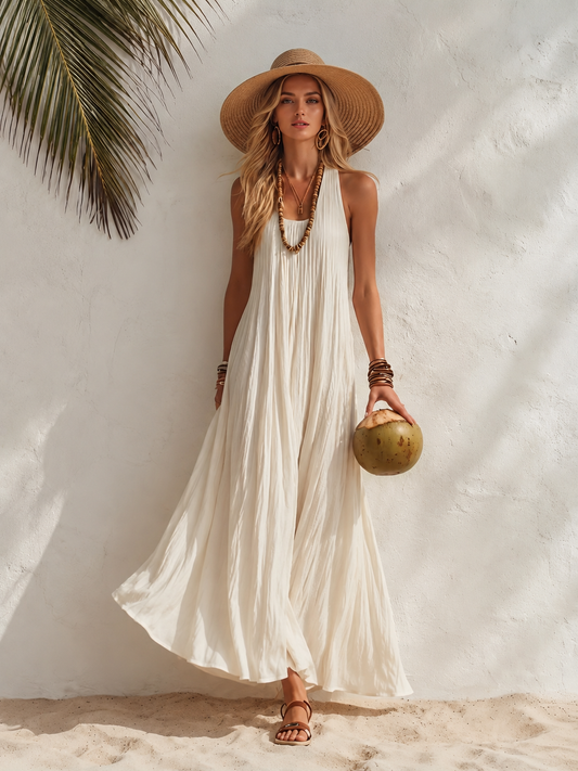 ARIA – Vestido Maxi Fluido