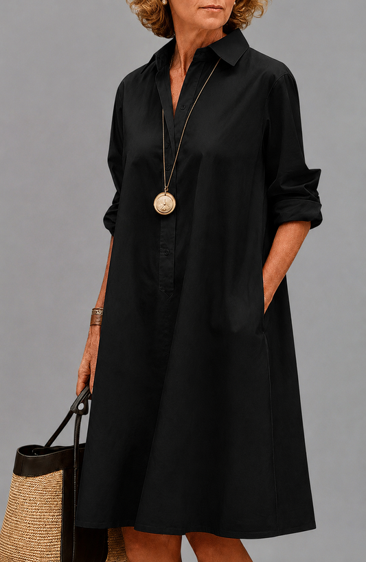 PATRICIA – Vestido Midi Fluido