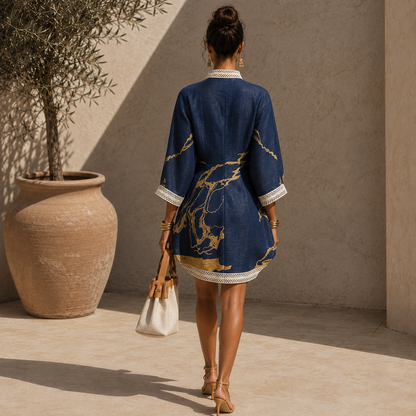 NOA – Vestido Corto Mediterraneo