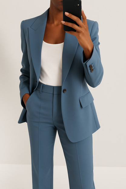 Conjunto Elegante De Dos Piezas Para Mujer
