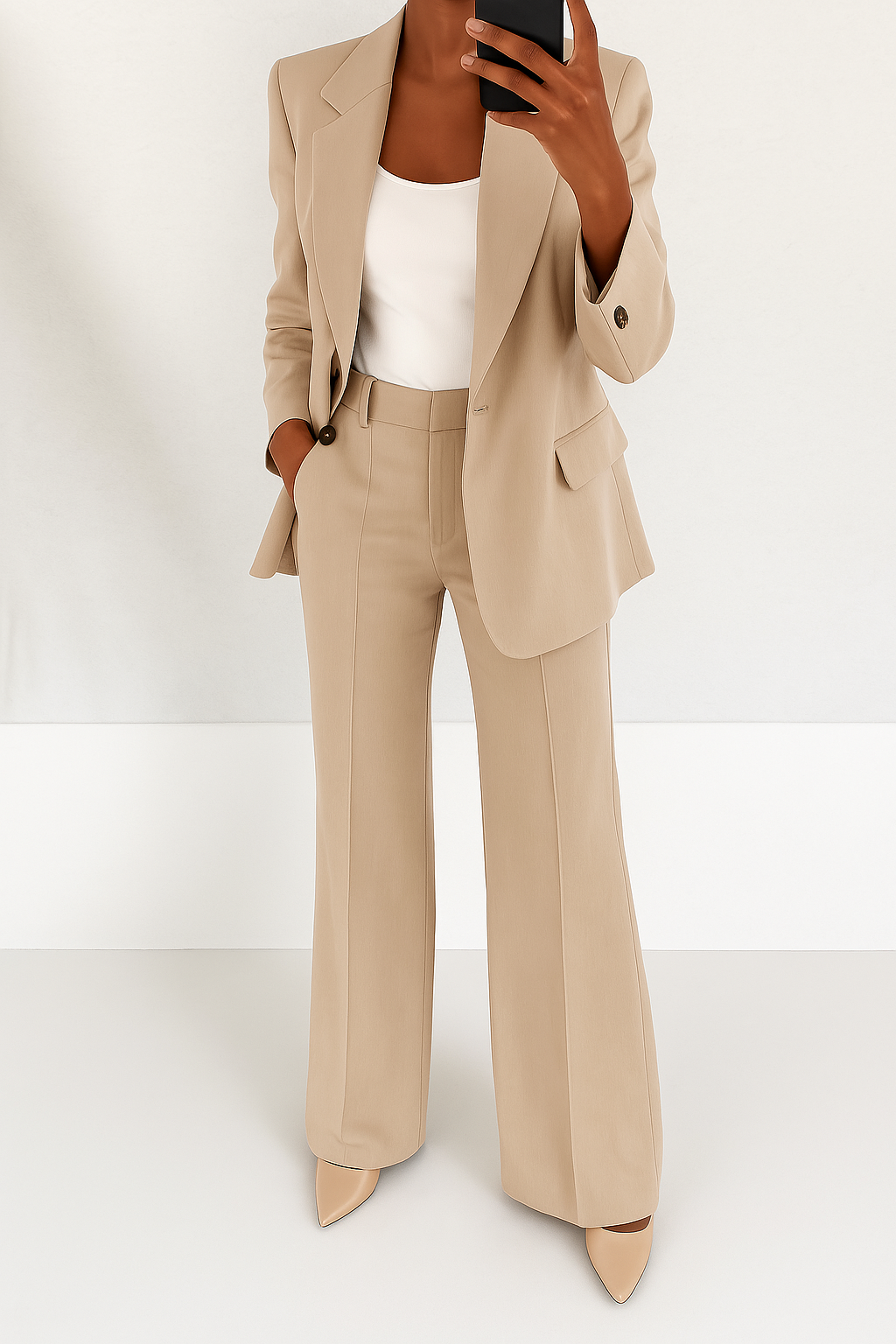 Conjunto Elegante De Dos Piezas Para Mujer