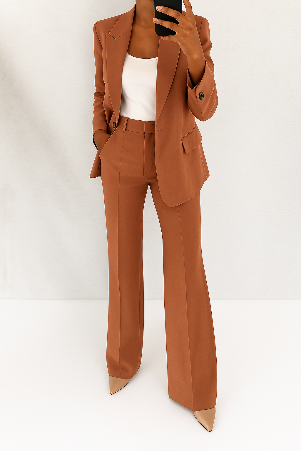 Conjunto Elegante De Dos Piezas Para Mujer