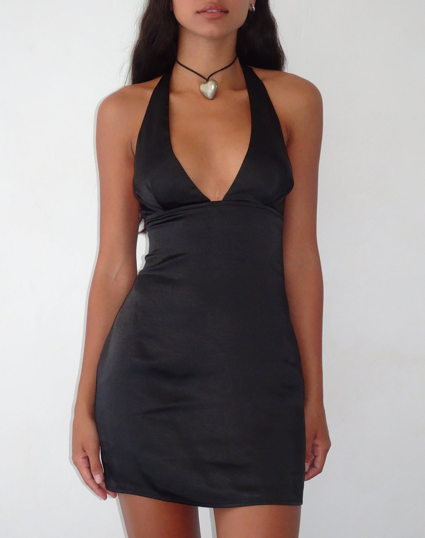 EMMA – Vestido Corto Satinado
