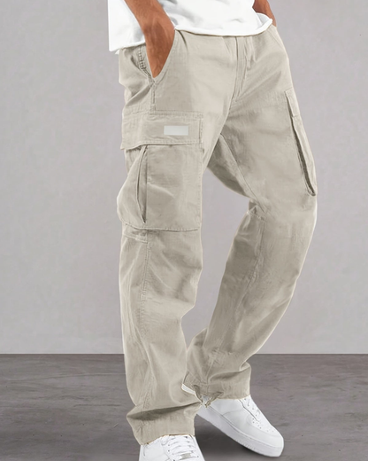 Multi-pocket cargo pants