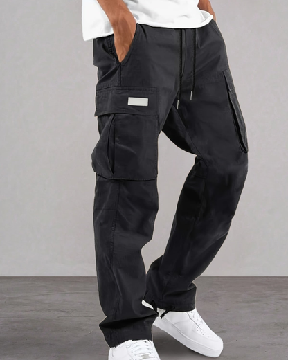 Multi-pocket cargo pants