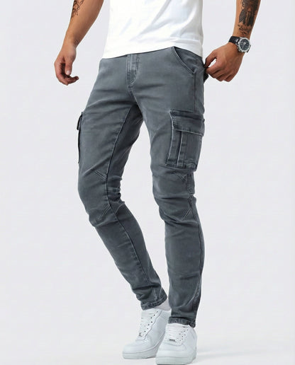 Pantalón Cargo  Elástico