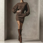 Vestido de punto Chic