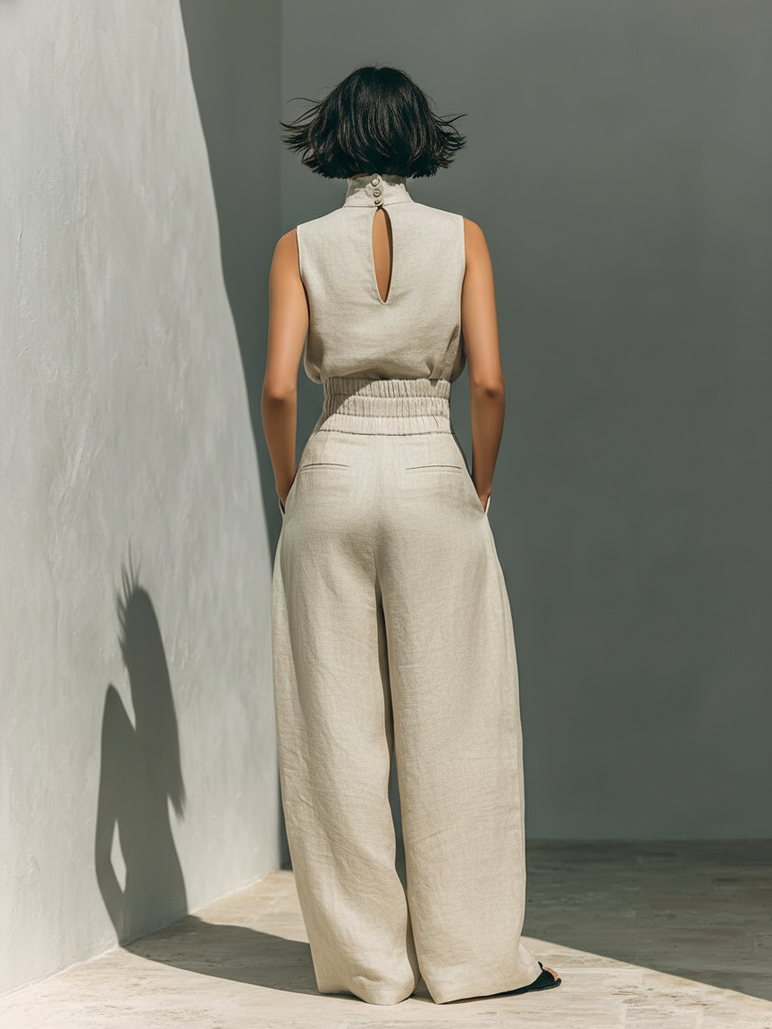 NATALIA – Mono Largo De Cuello Halter