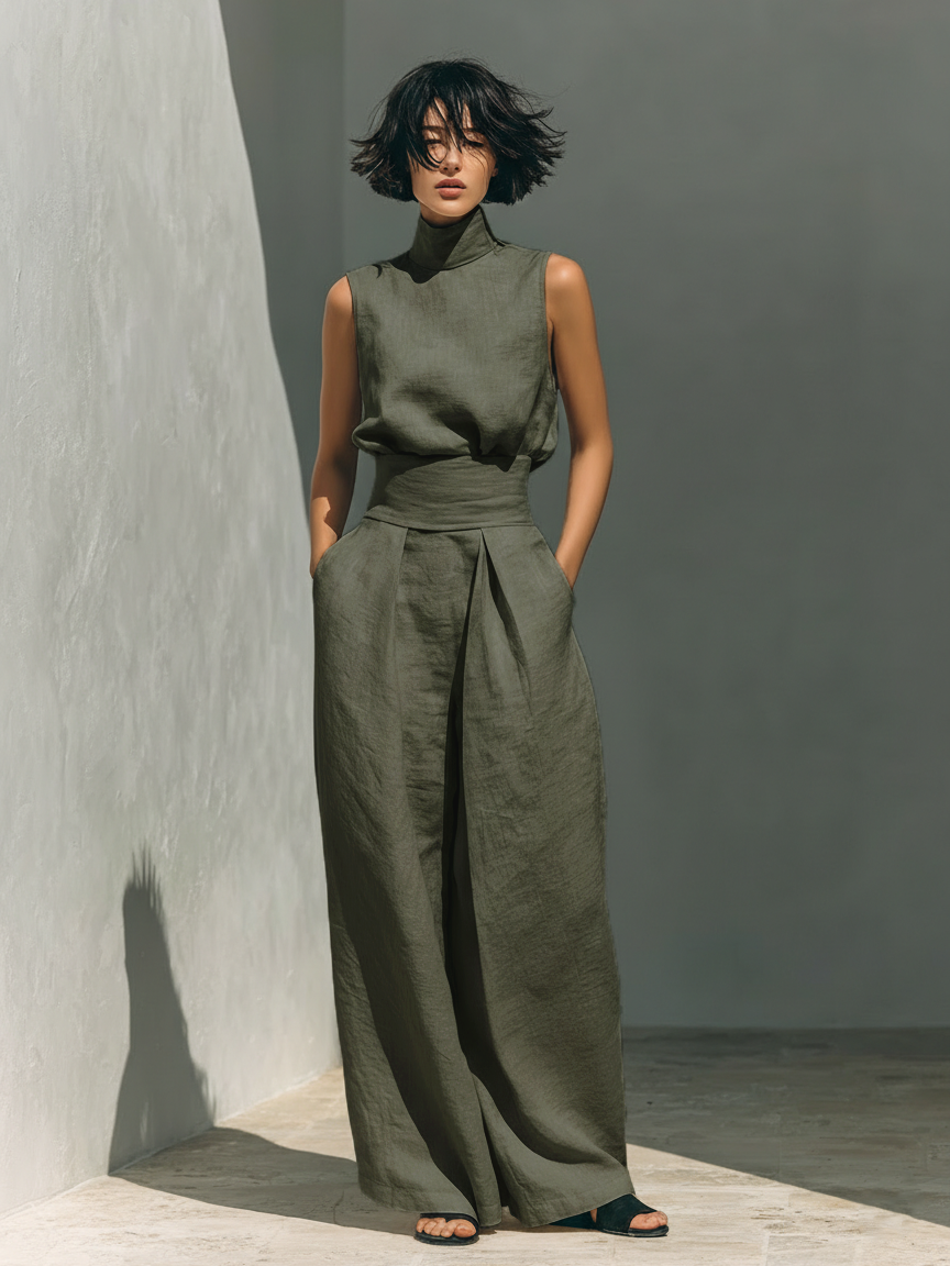 NATALIA – Mono Largo De Cuello Halter