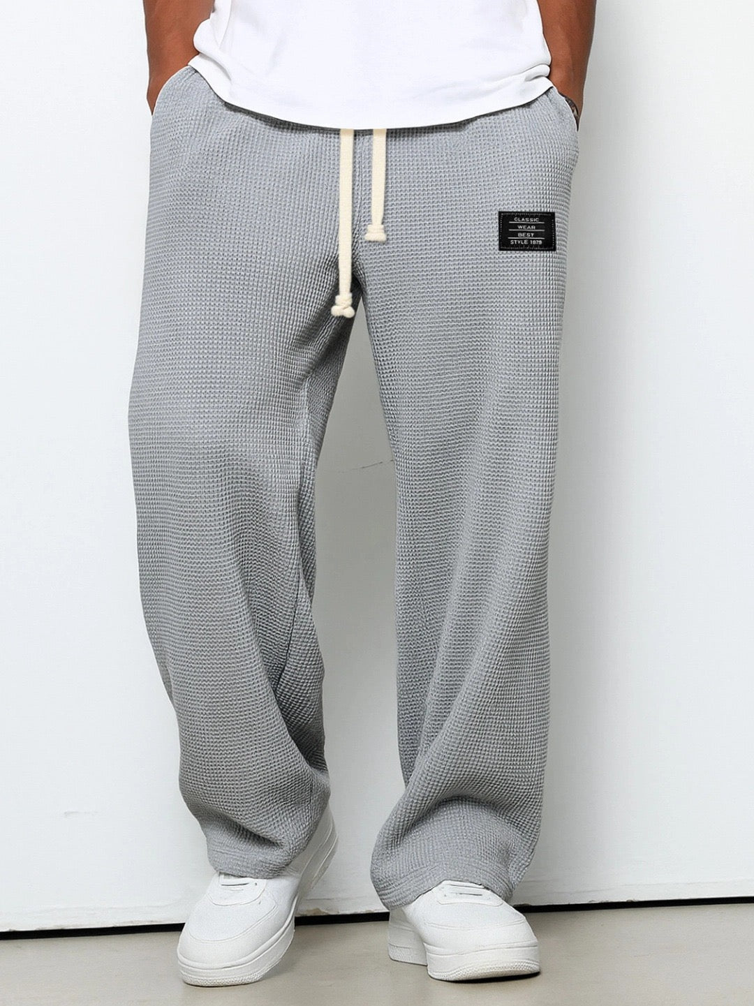 Pantalones Anchos De Corte Cómodo