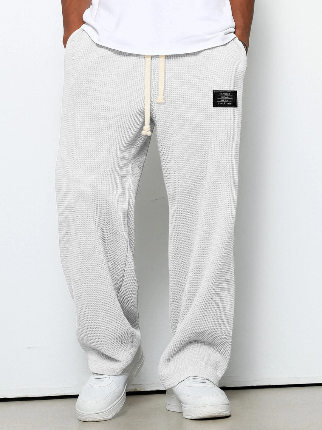 Pantalones Anchos De Corte Cómodo