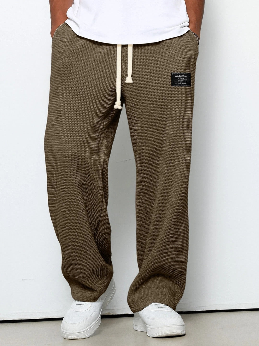 Pantalones Anchos De Corte Cómodo