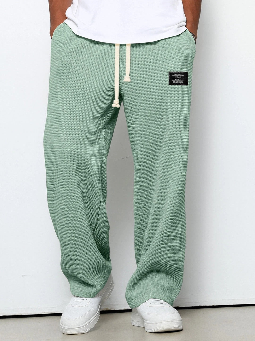 Pantalones Anchos De Corte Cómodo