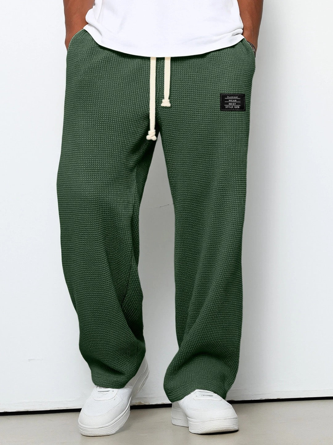 Pantalones Anchos De Corte Cómodo