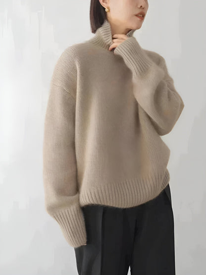 Soft turtleneck sweater