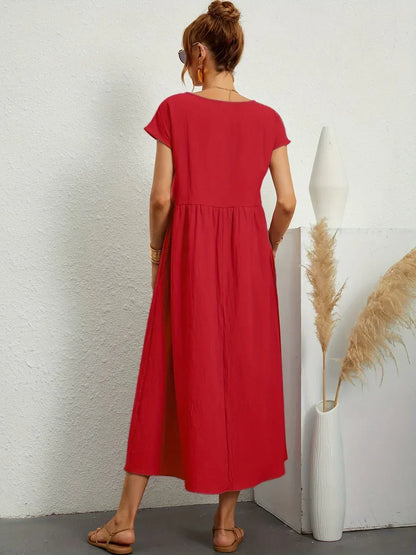 AINARA – Vestido Informal Relajado