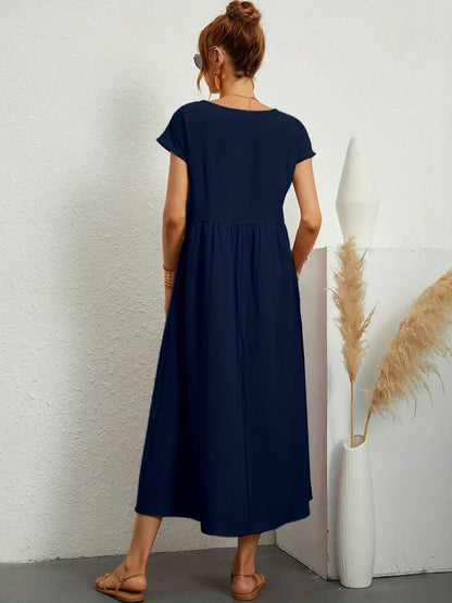 AINARA – Vestido Informal Relajado