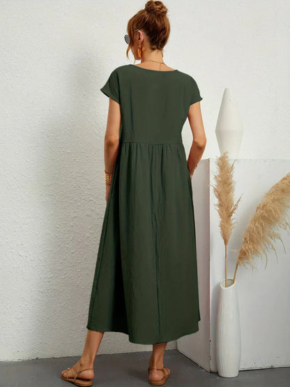 AINARA – Vestido Informal Relajado