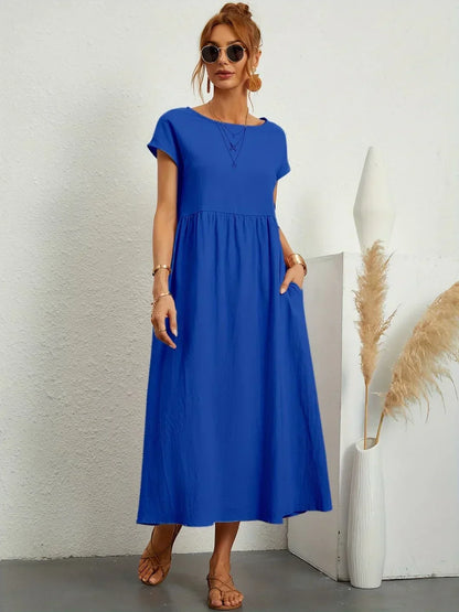 AINARA – Vestido Informal Relajado