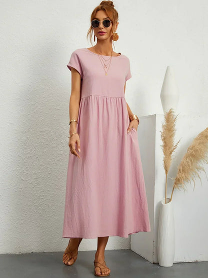 AINARA – Vestido Informal Relajado