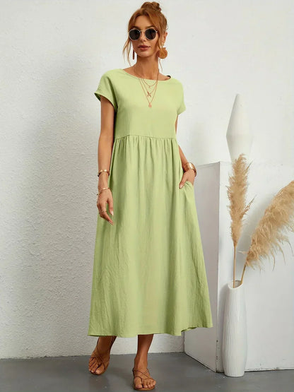 AINARA – Vestido Informal Relajado