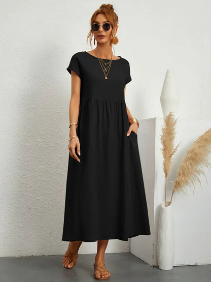 AINARA – Vestido Informal Relajado