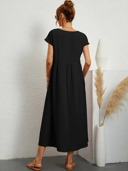 AINARA – Vestido Informal Relajado